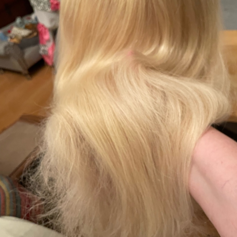 Real Human Hair Partially custom wig with lace front make me any offer! - Picture 3 of 4